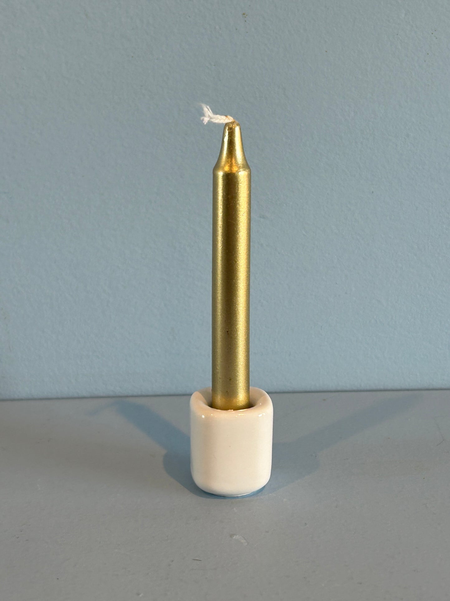 4” mini taper candle