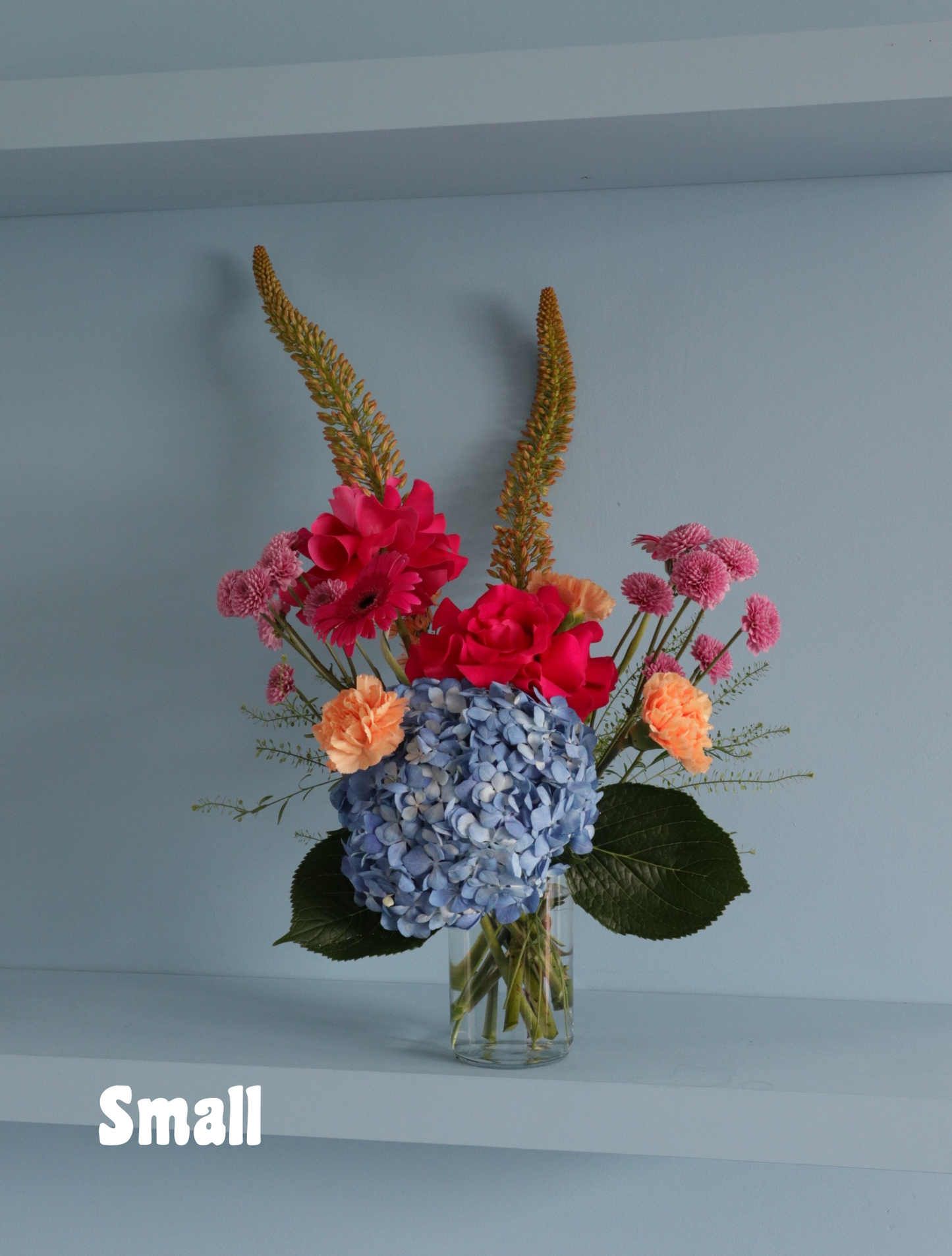 Pop Of Colour Vase Arrangement
