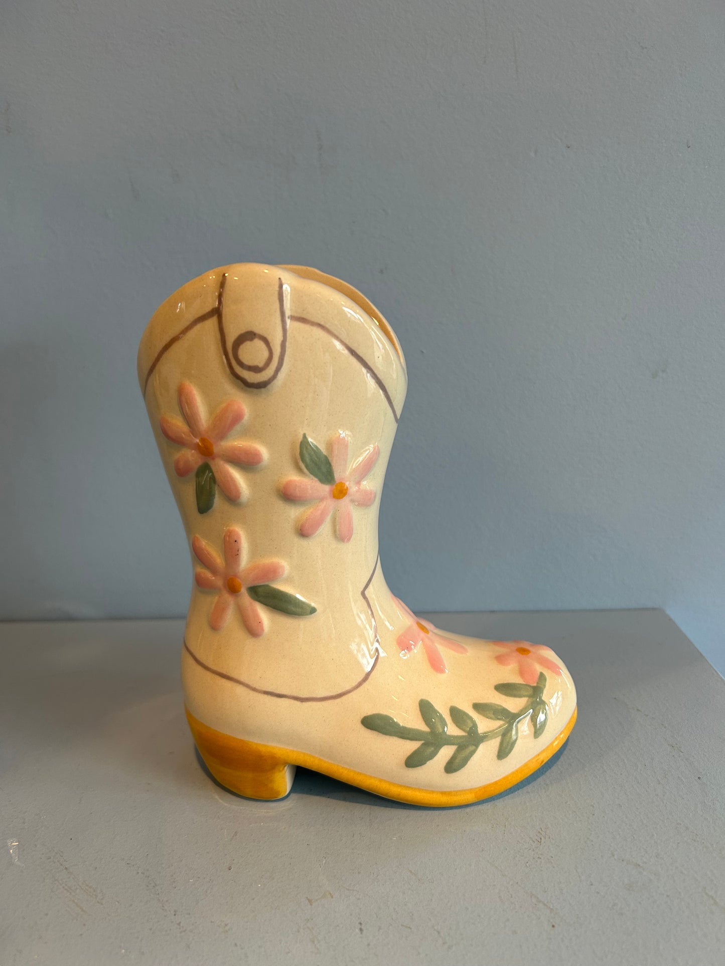 Cowgirl Vase