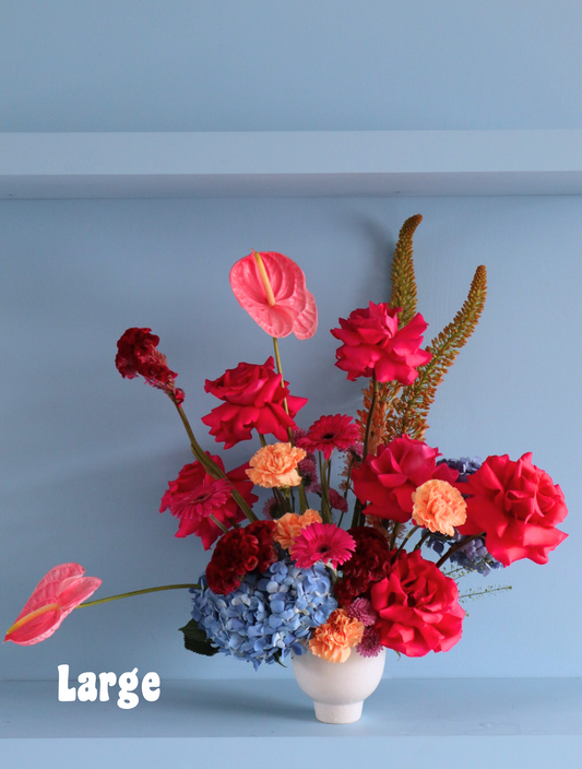 Pop Of Colour Ceramic Arrangement