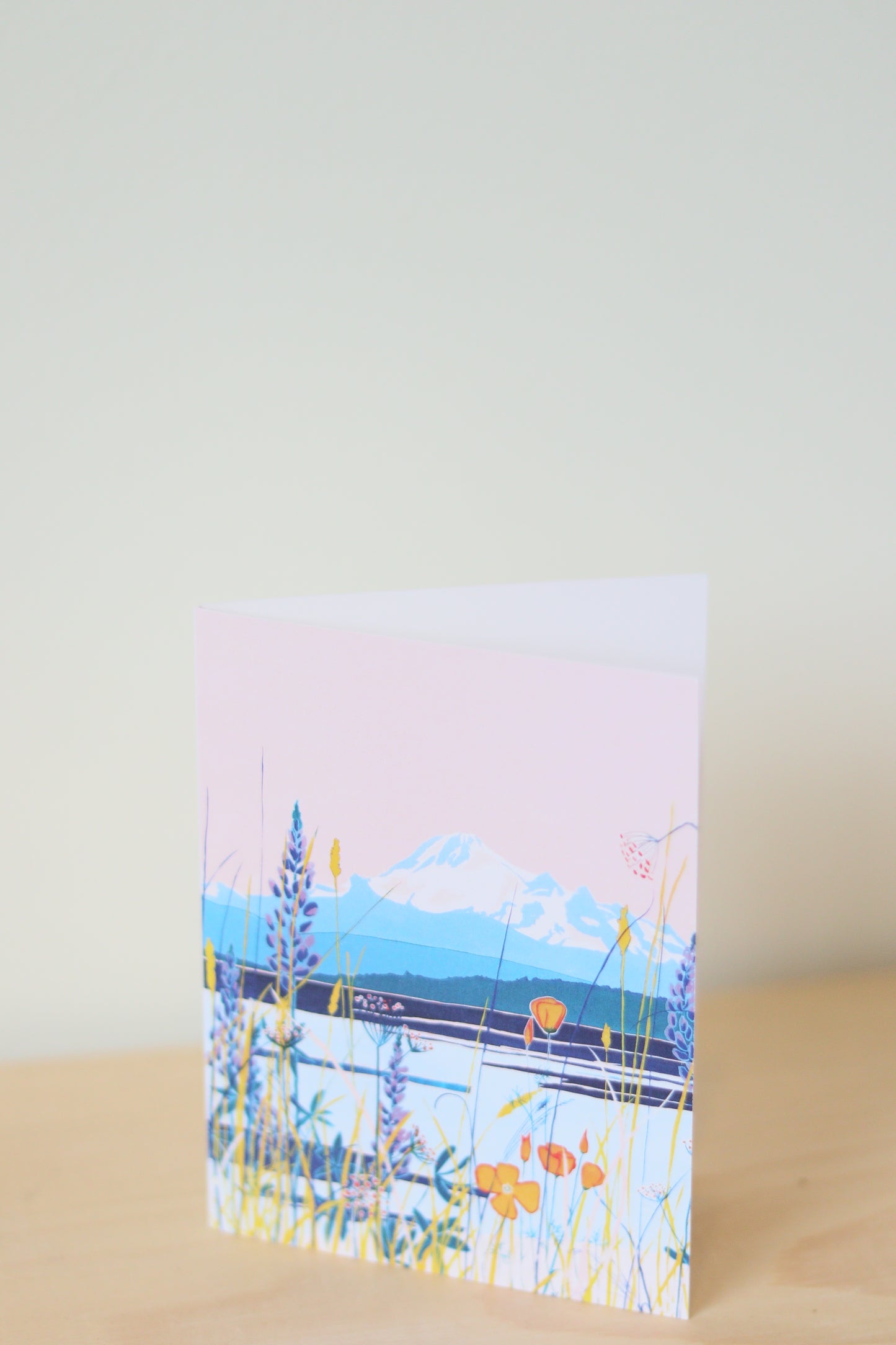 Wildflower Mountain Card - Lizz Miles