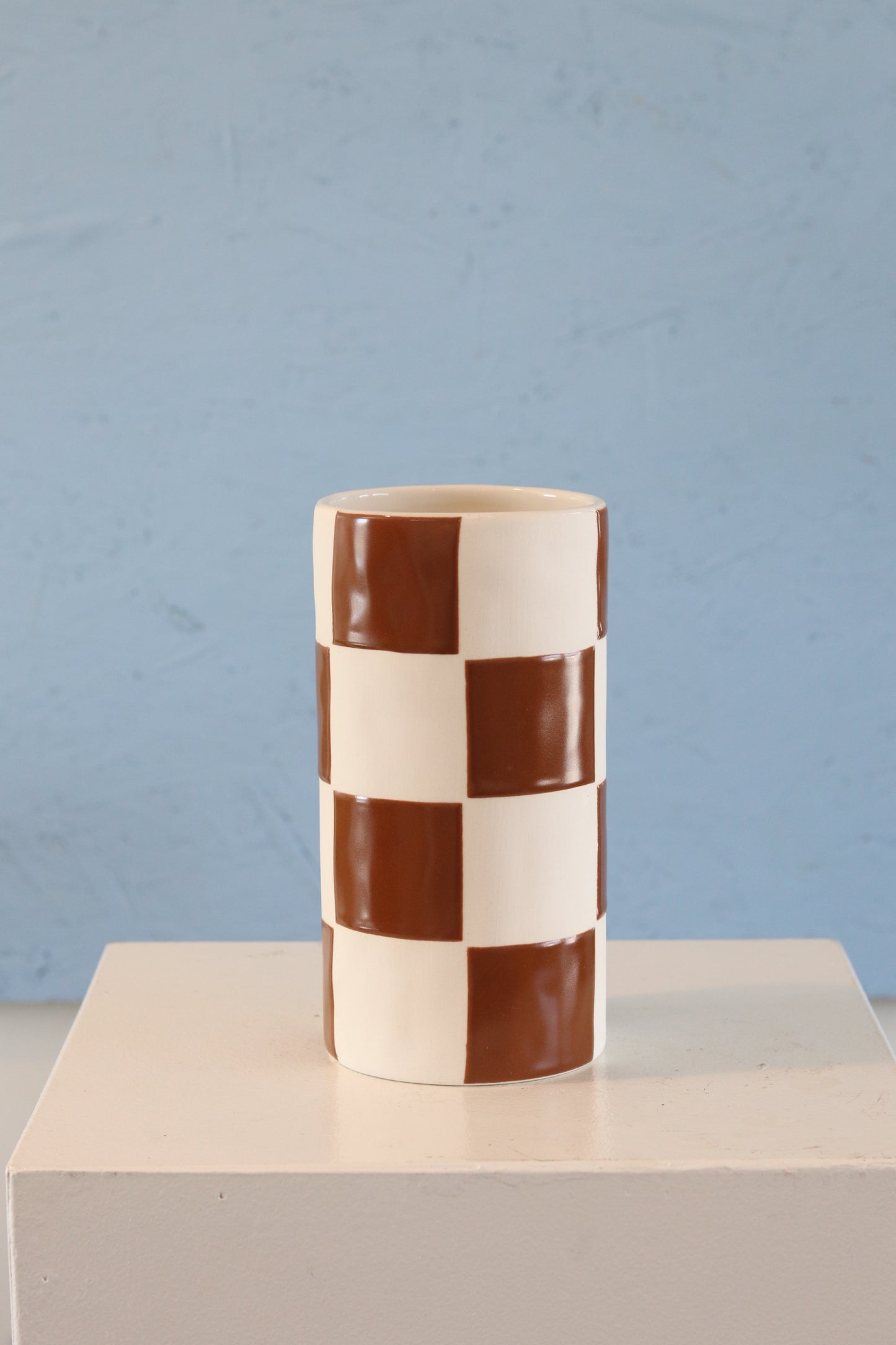Checkered Vase