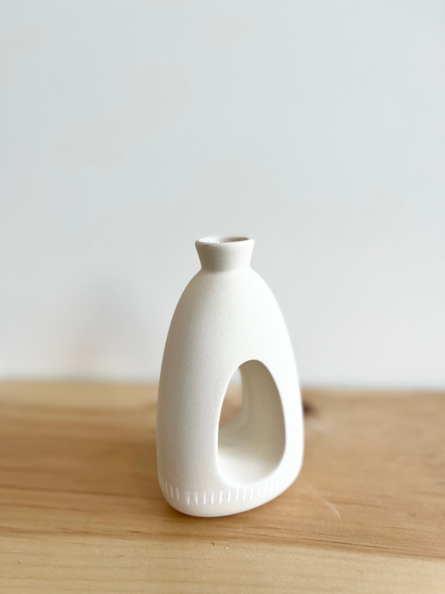 Holey Bud Vase
