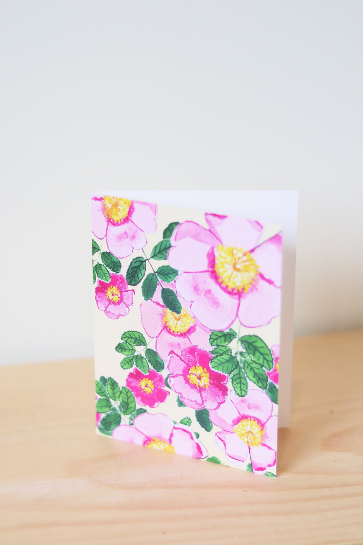 Wild Rose Card - Lizz Miles