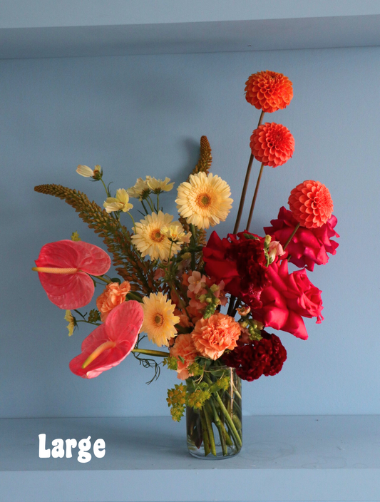 Sunset Vase Arrangement