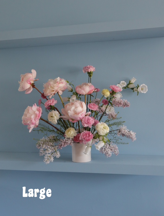 Soft & Fluffy Ceramic Arrangement