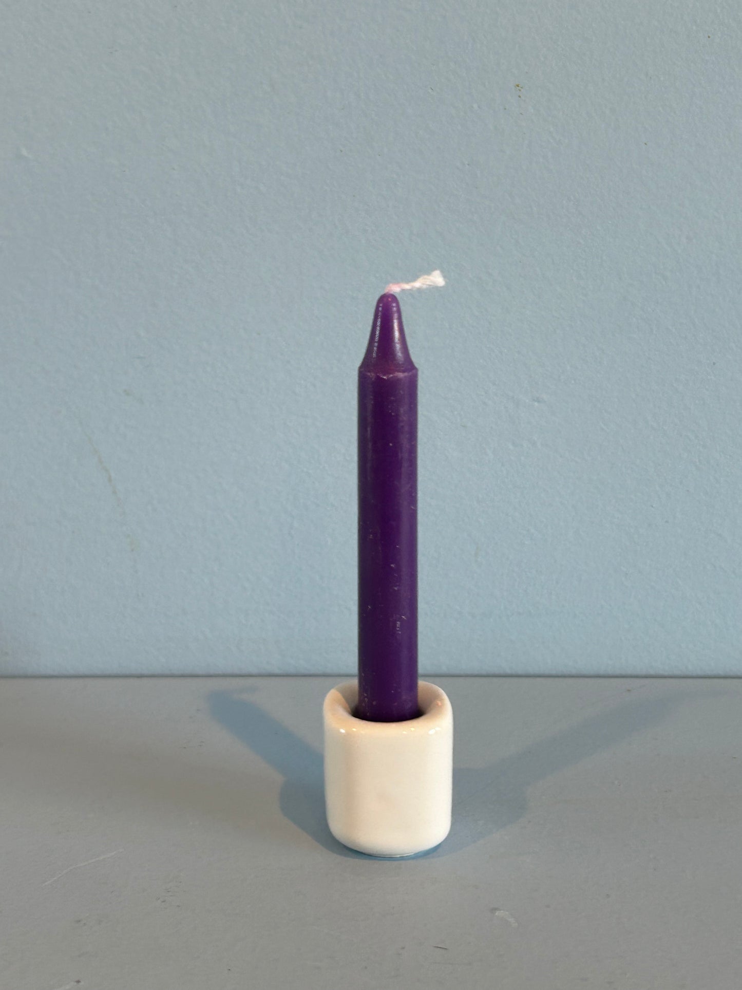 4” mini taper candle