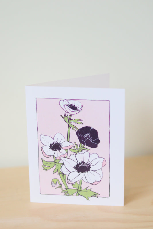 Anemone Card - Lizz Miles