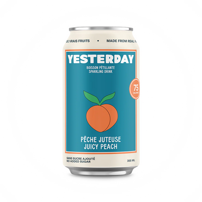 Sparkling Peach Juice