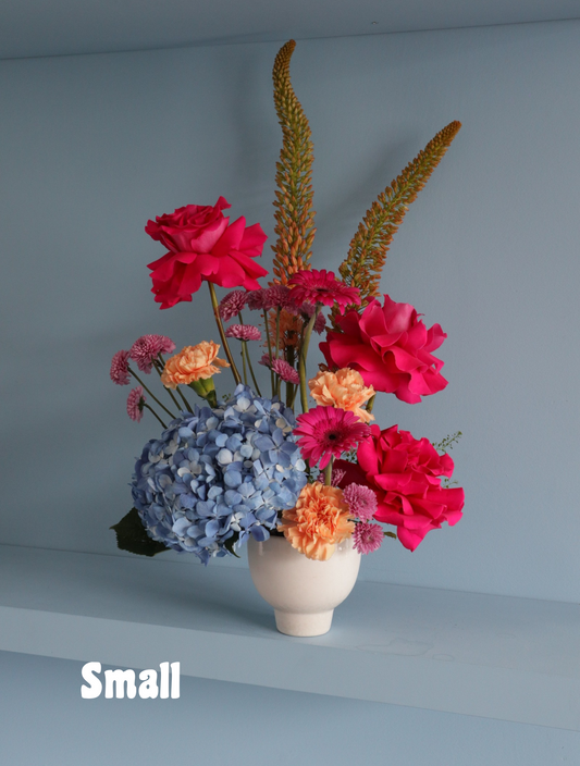 Pop Of Colour Ceramic Arrangement