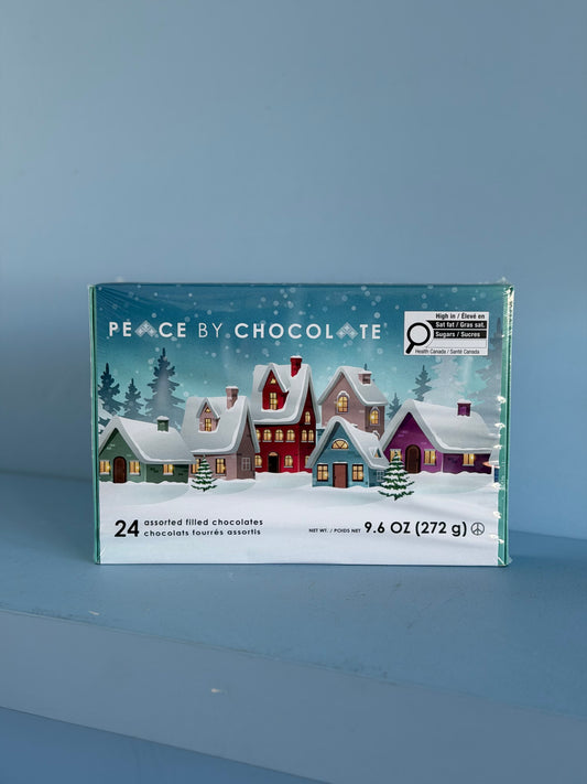 Peace By Chocolate Christmas Assorted Filled Chocolates