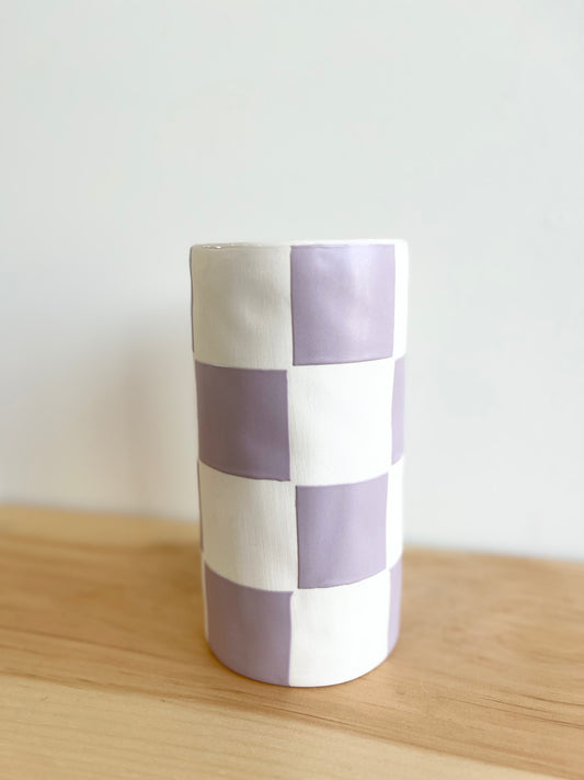 Checkered Vase