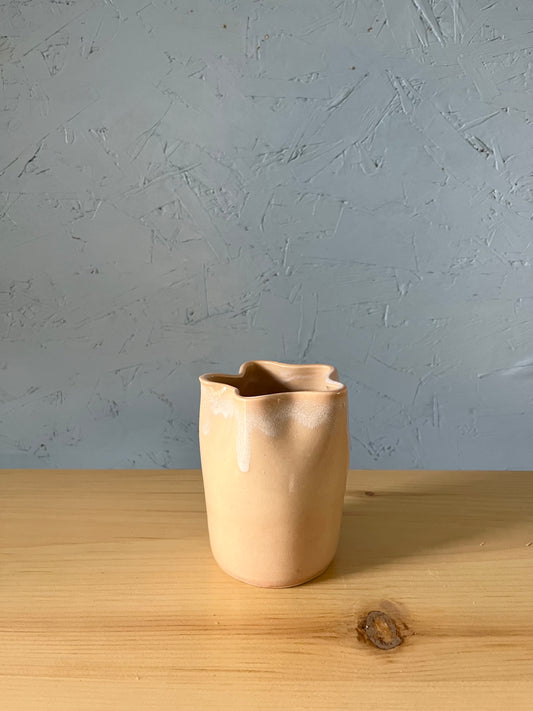 Funky Peach Vase (Wave Ceramics)