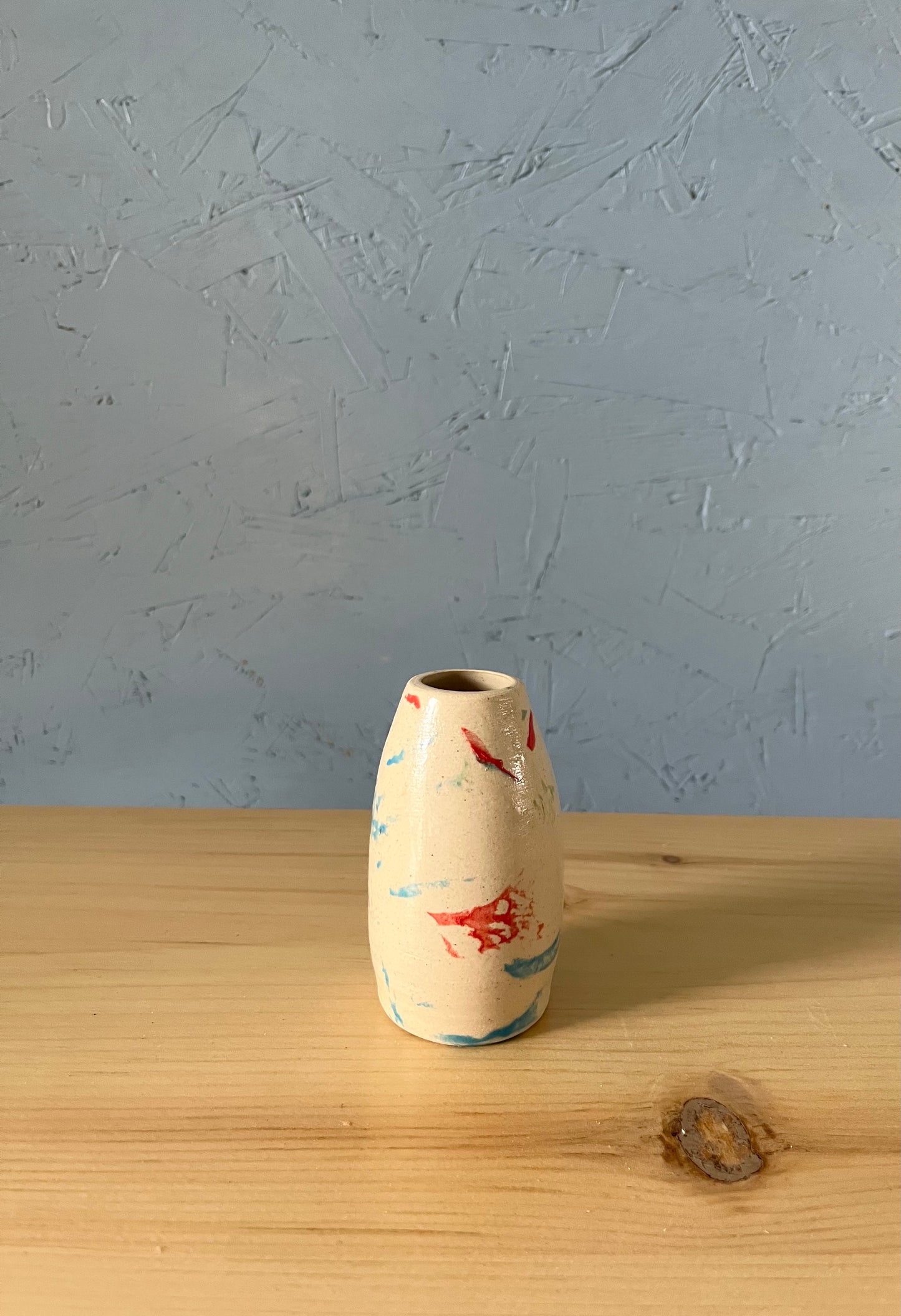 Splatter Bud Vase (Wave Ceramics)
