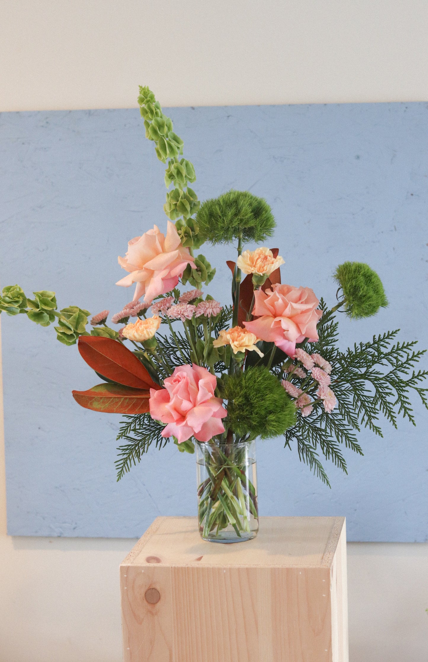 Flower Street Holiday Vase Arrangement