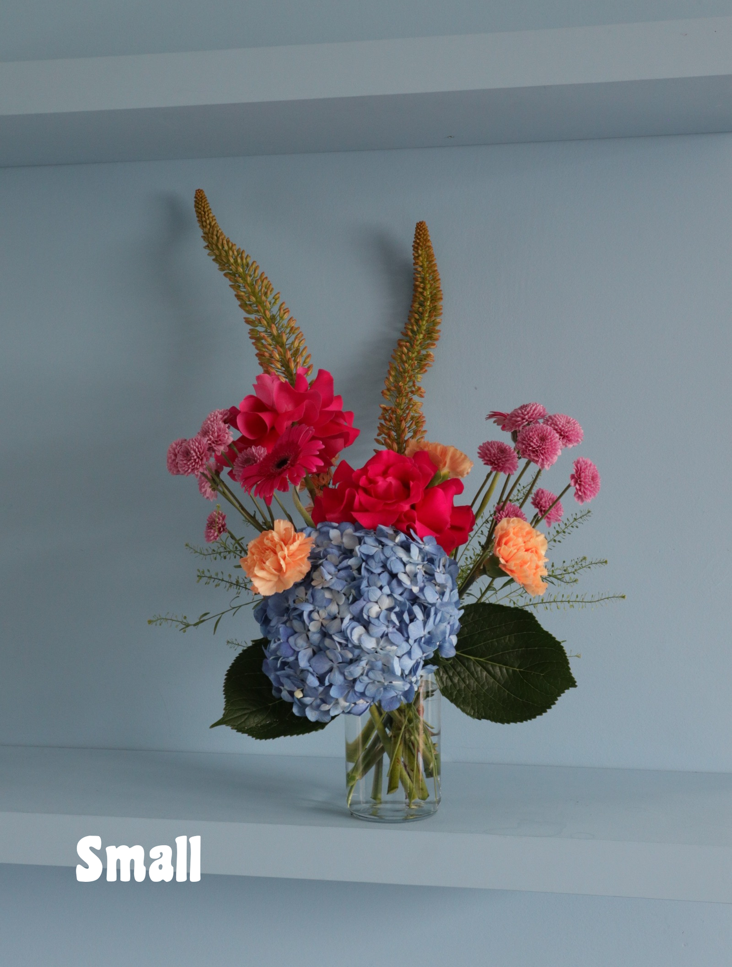 Pop Of Colour Vase Arrangement